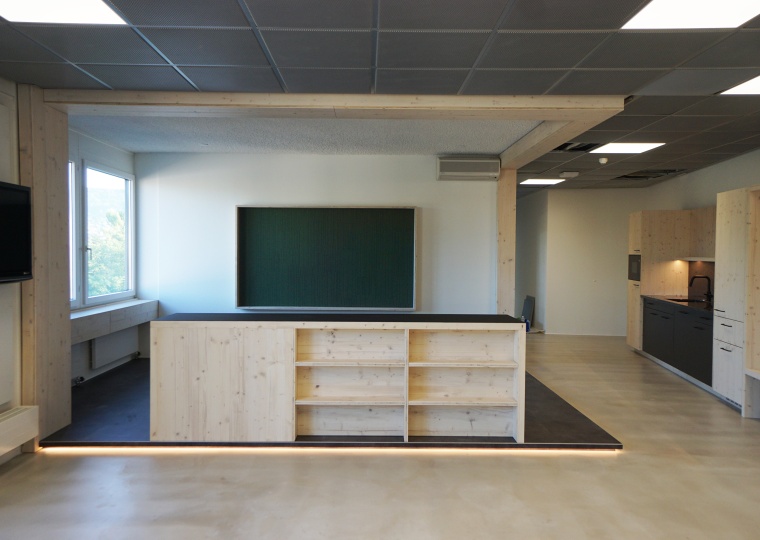 Küche und Aufenthalt