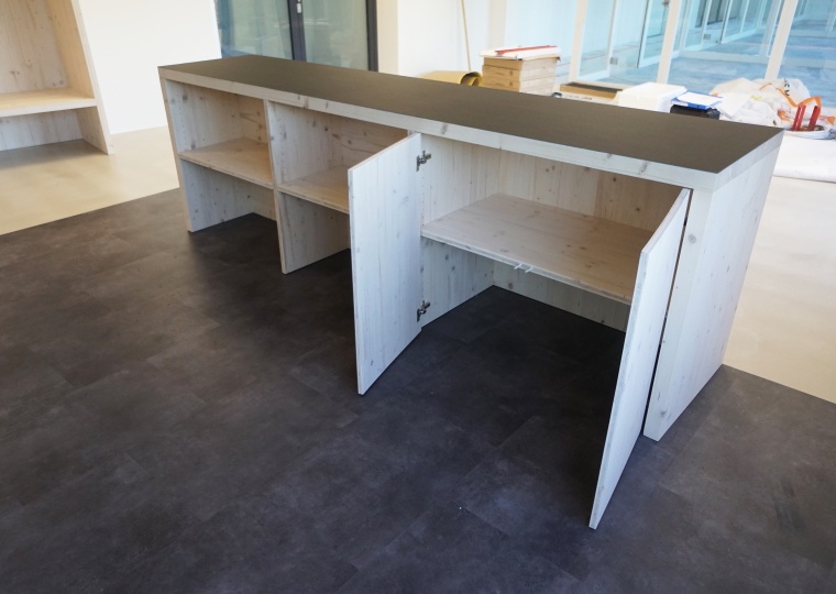 Küche und Aufenthalt