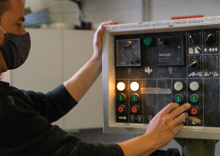 Rundgang durch den Betrieb