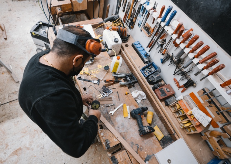 Rundgang durch den Betrieb