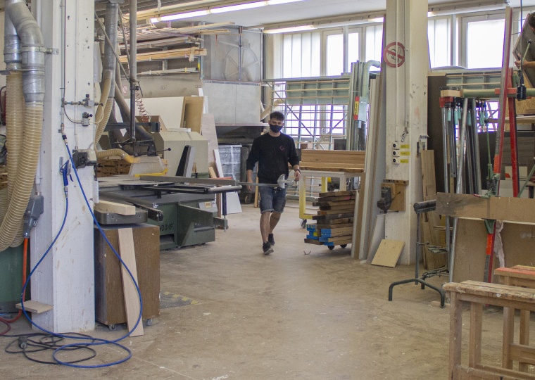 Rundgang durch den Betrieb